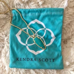 Kendra Scott turquoise magnesite arrow head